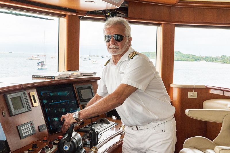 first steward yacht salary